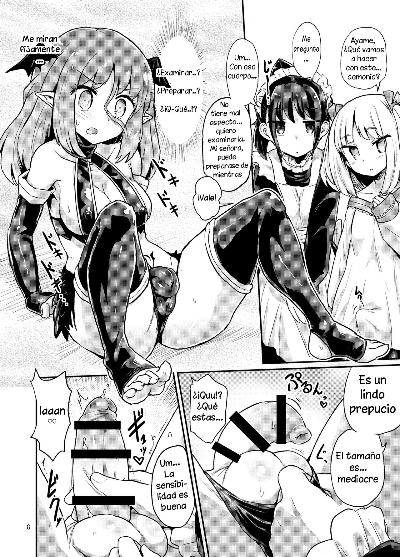 Yowayowa Futanari Succubus-chan #01 page 8 full