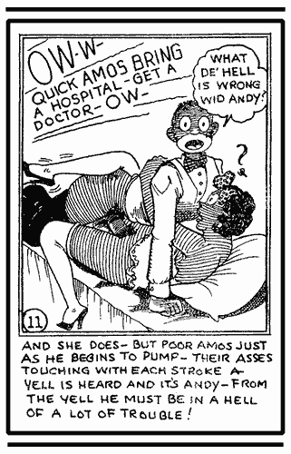 Amos 'N Andy With Madam Queen Ruby Taylor in "Tight Spot" page 12 full