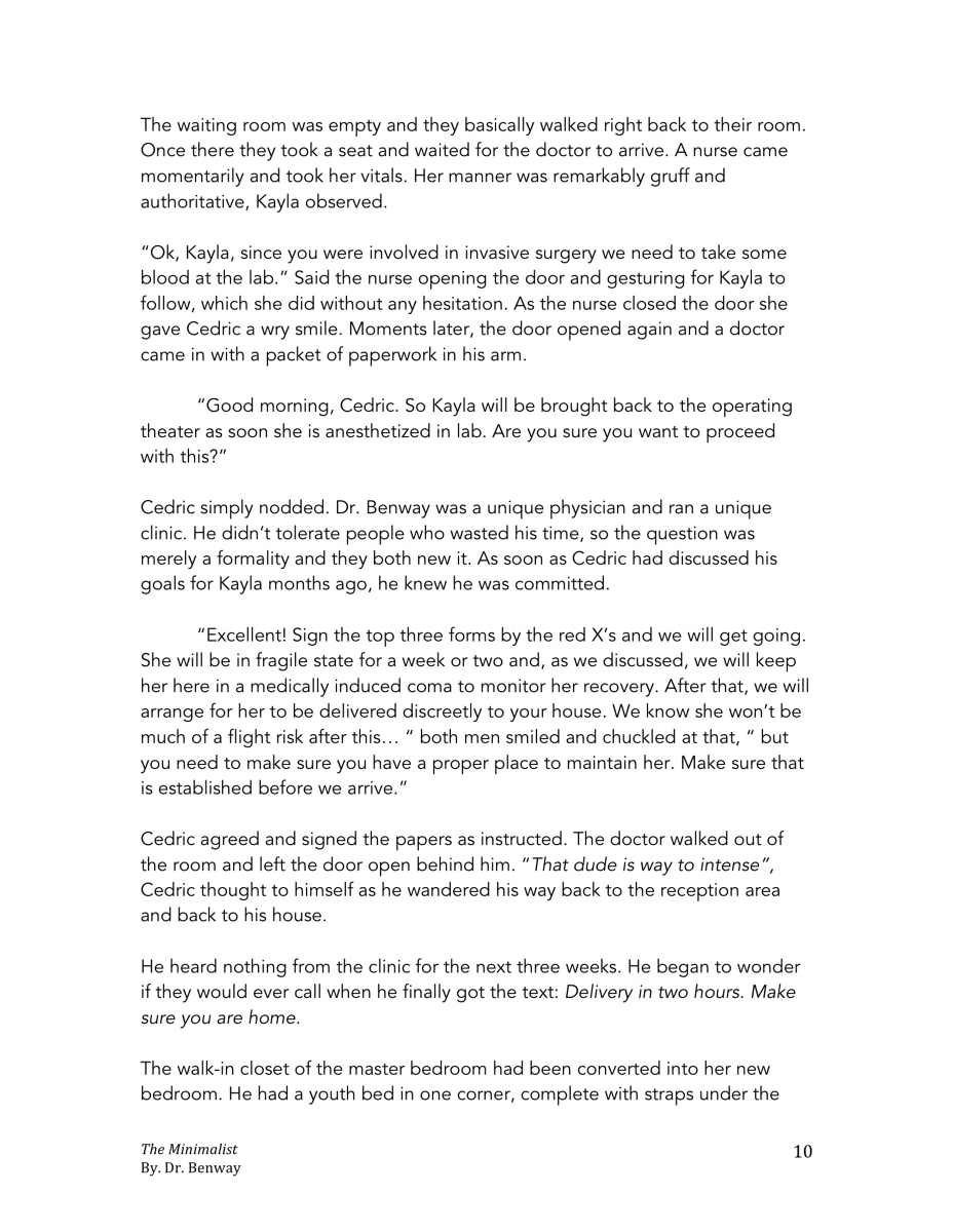 The Minimalist page 10 full