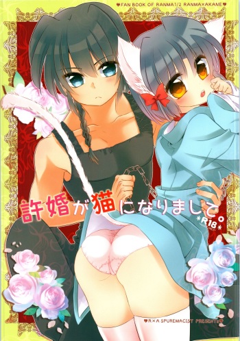 [RxA Supremacist (Yagami Raimu, Morisaki Yoshino, Kisaragi Mizuka)] Iinazuke ga Neko ni Narimashite. (Ranma 1/2) cover