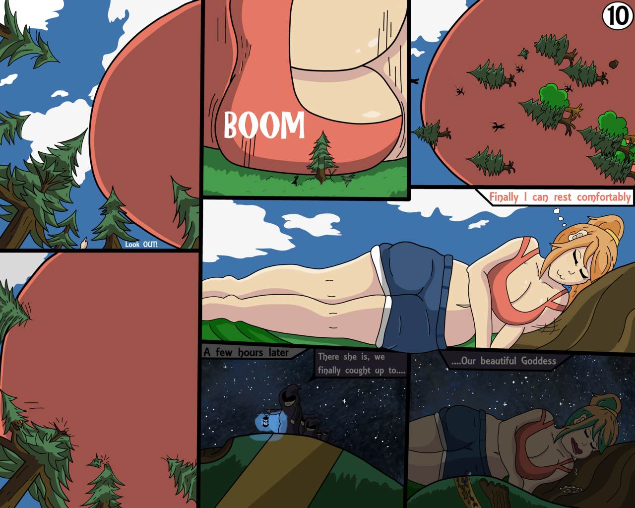 Tori the Unaware Goddess? page 11 full