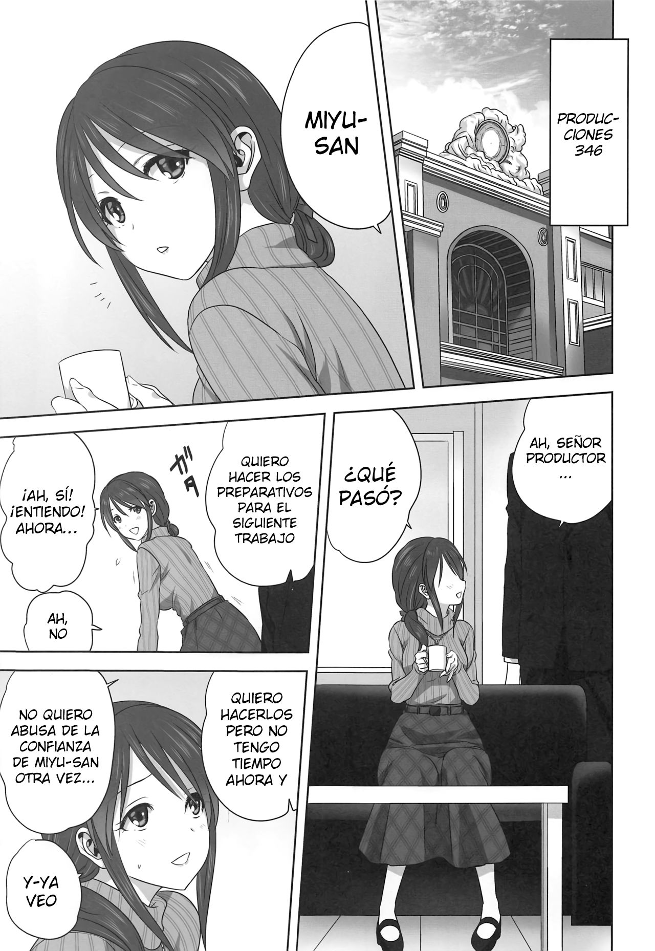 Miyu to P no Oshigoto | El trabajo de Miyu y el productor page 4 full