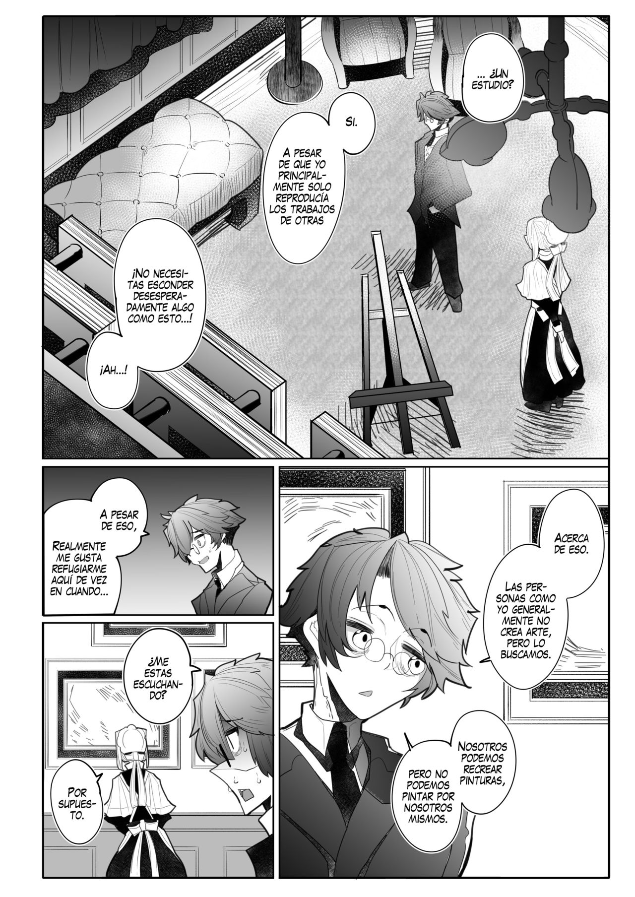 Shinshi Tsuki Maid no Sophie-san 3 | La doncella del Caballero Sophie 3 page 12 full