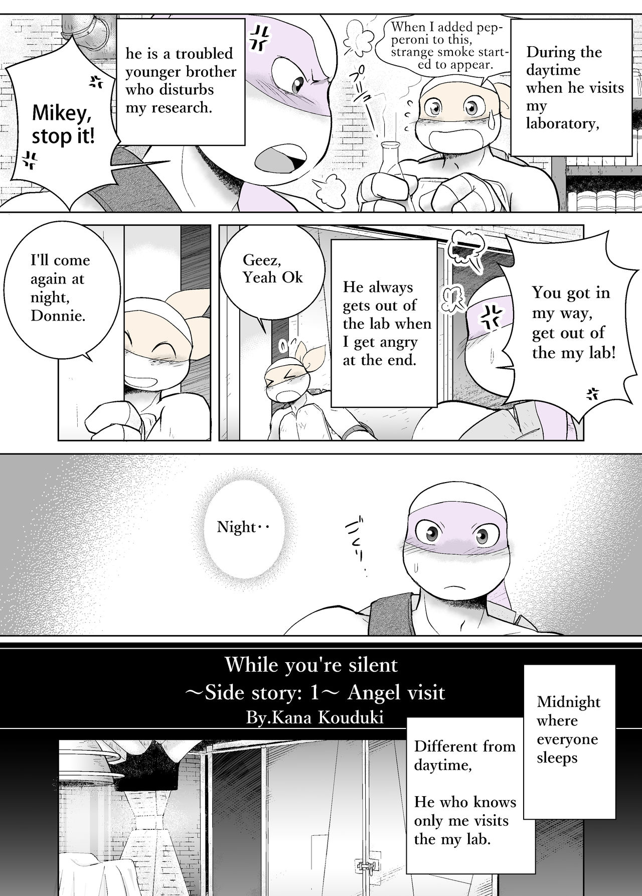 Kimi ga Damatte Iru Ma ni ~Side story~ Tenshi no Houmon | While You're Silent ~Side story~ An Angel's Visit page 1 full