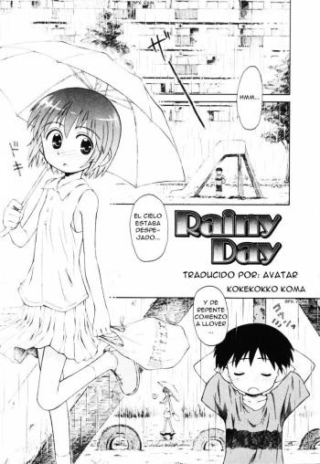 [Kokekokko Coma] Rainy Day (Hin-nyu Suhada) [Spanish] [Avatar-kun] [Decensored] cover