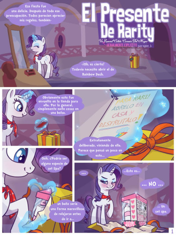 [Syoee_b] El Presente de Rarity (My Little Pony: Friendship is Magic) [Spanish] [Red Fox Makkan] cover