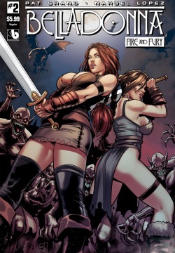 Belladonna: Fire and Fury #2 Variant Covers