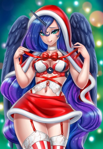 [Racoonkun] Luna ChristmasLingerie cover