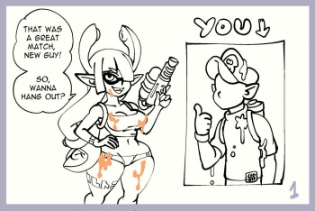 [Supersatanson] A Date With Squidna cover