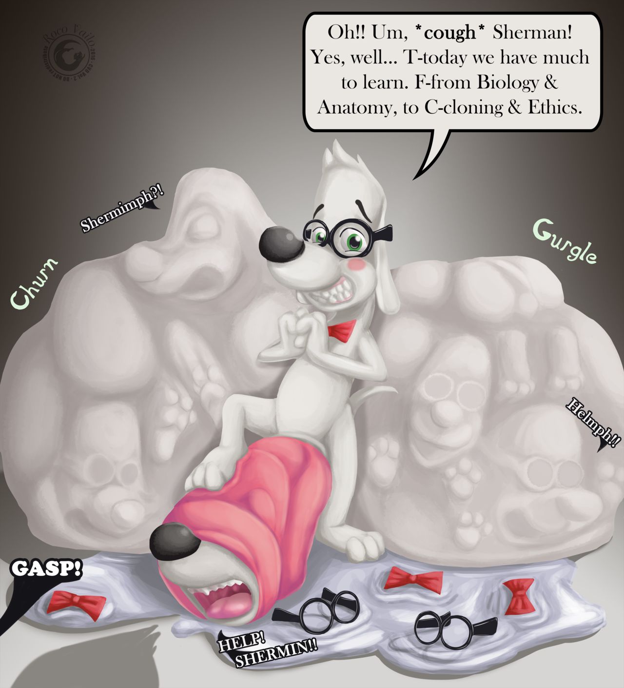 CVD: Vol 2 - Cockyright Characters page 12 full