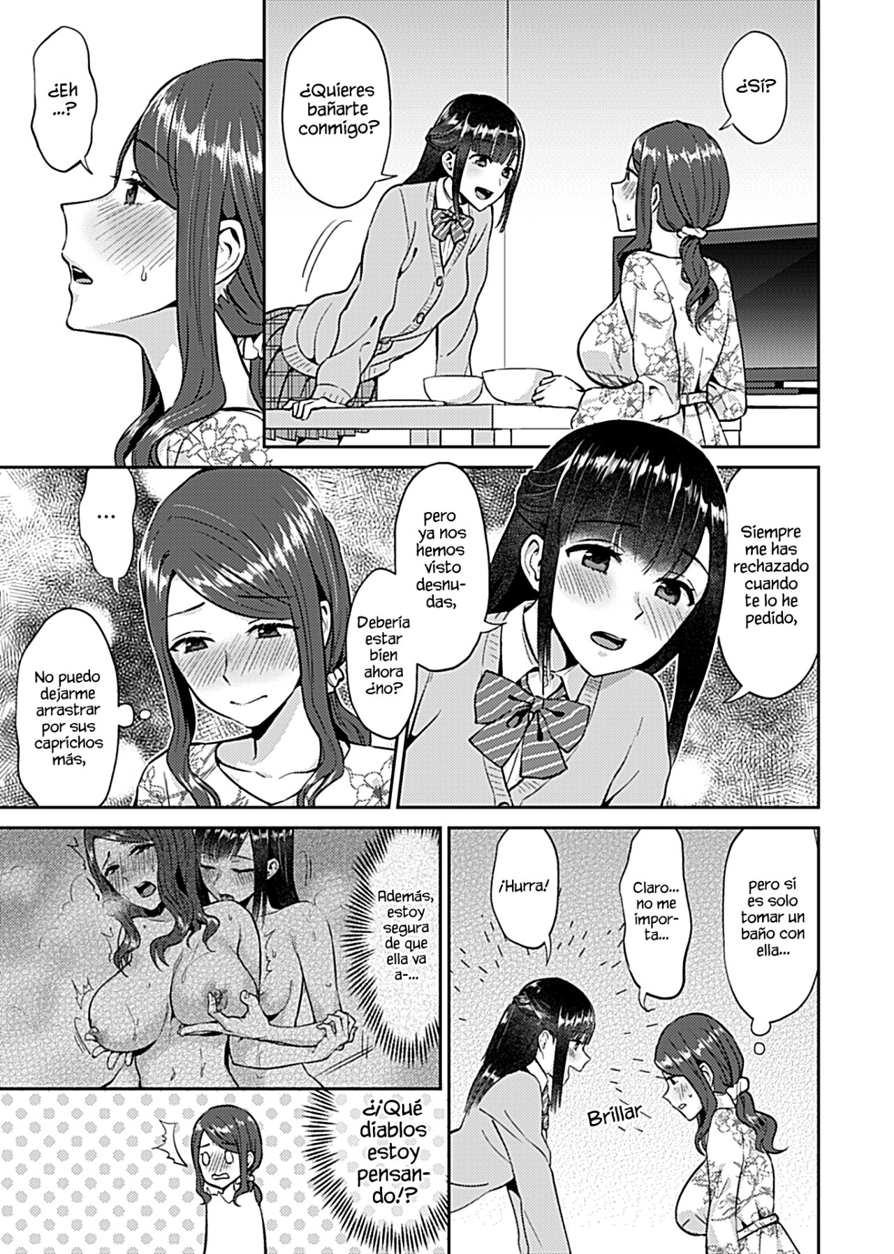 Saki Midareru wa Yuri no Hana Ch. 2 | Las flores de lirio florecen confundidas 2 page 4 full