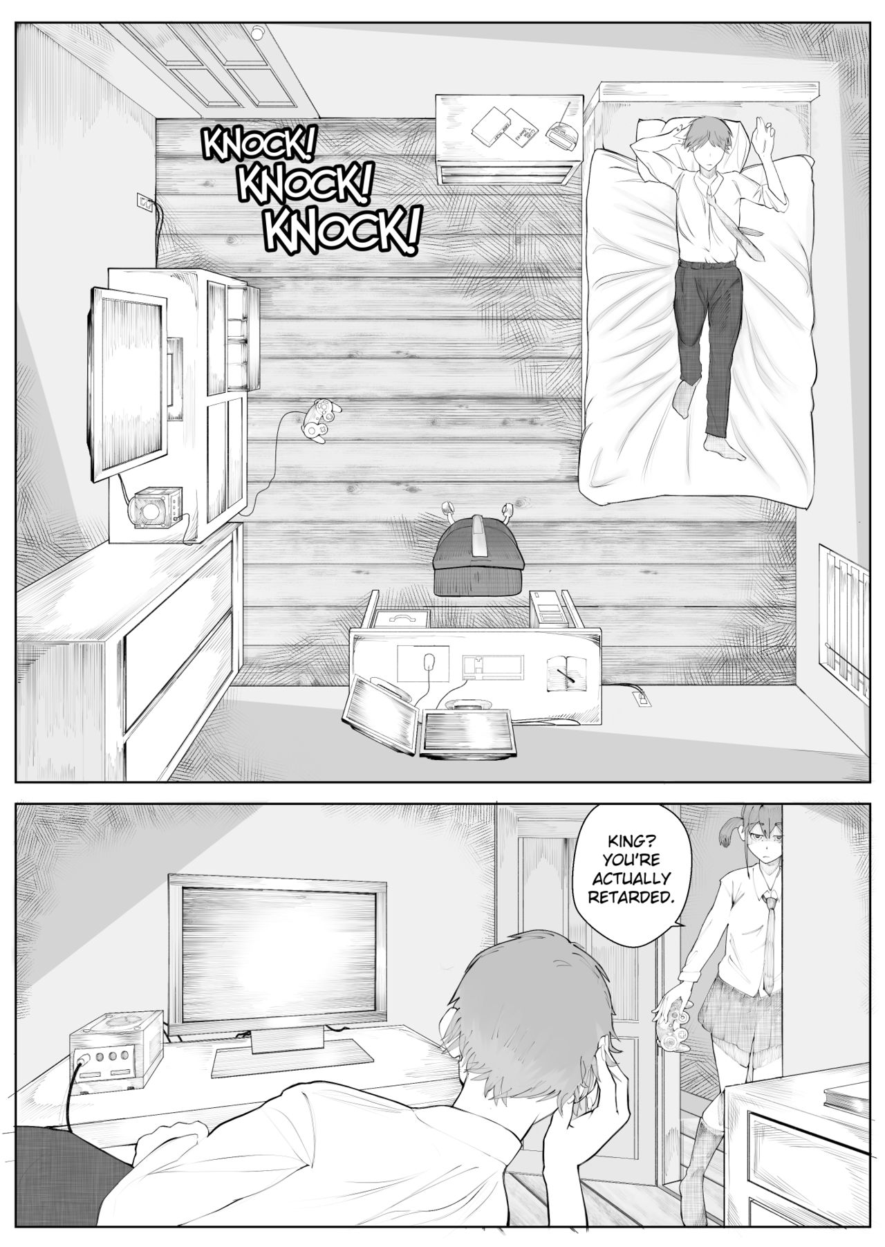 Smash me Senpai! page 6 full