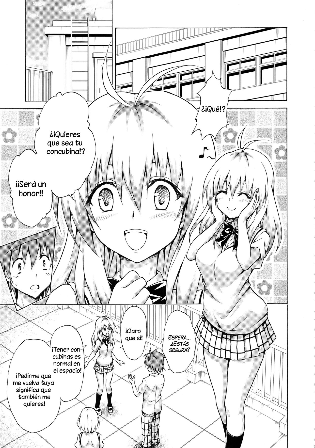 Mezase! Rakuen Keikaku Vol. 3 page 6 full