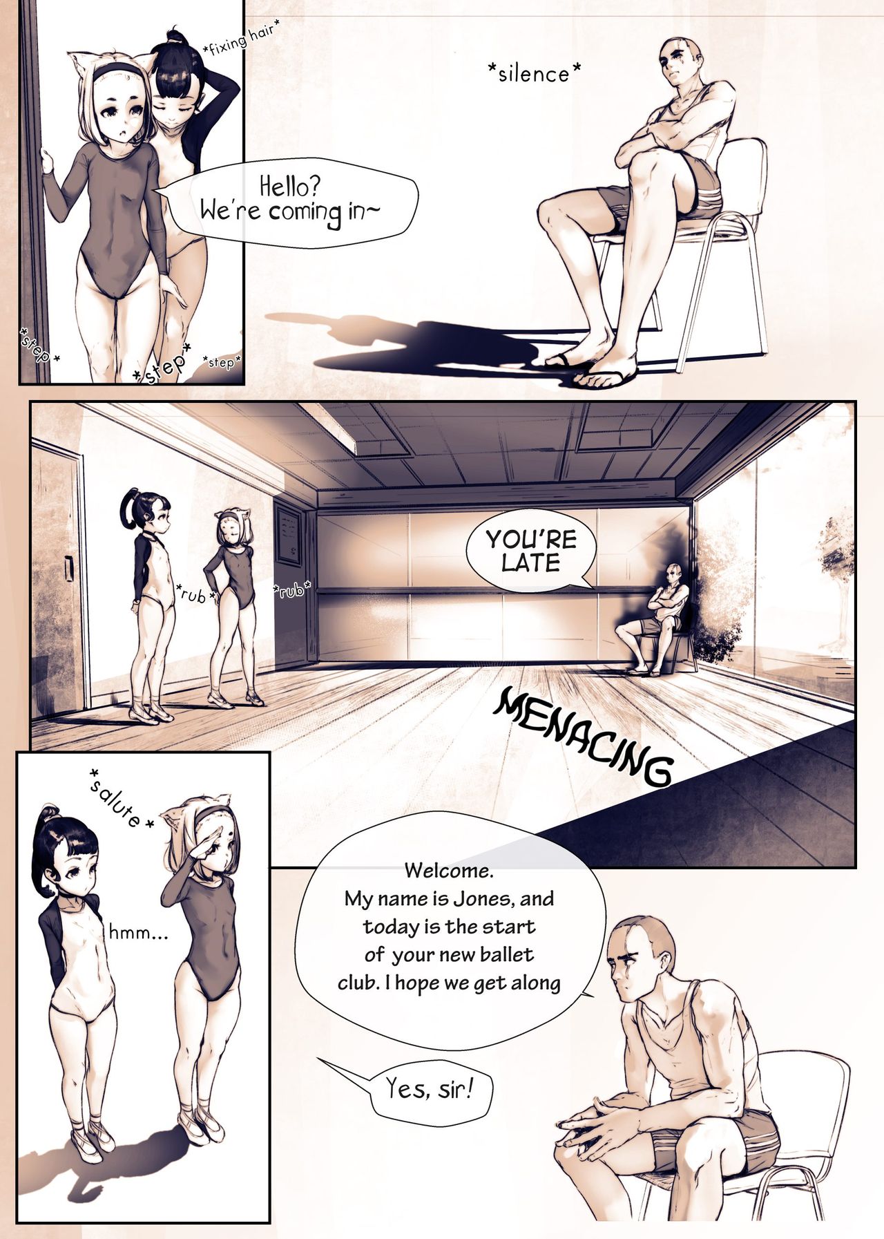Hey... Teacher... Can you give us a ballet lesson? page 10 full