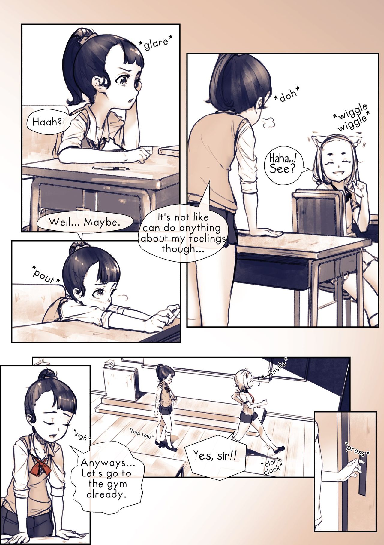Hey... Teacher... Can you give us a ballet lesson? page 6 full