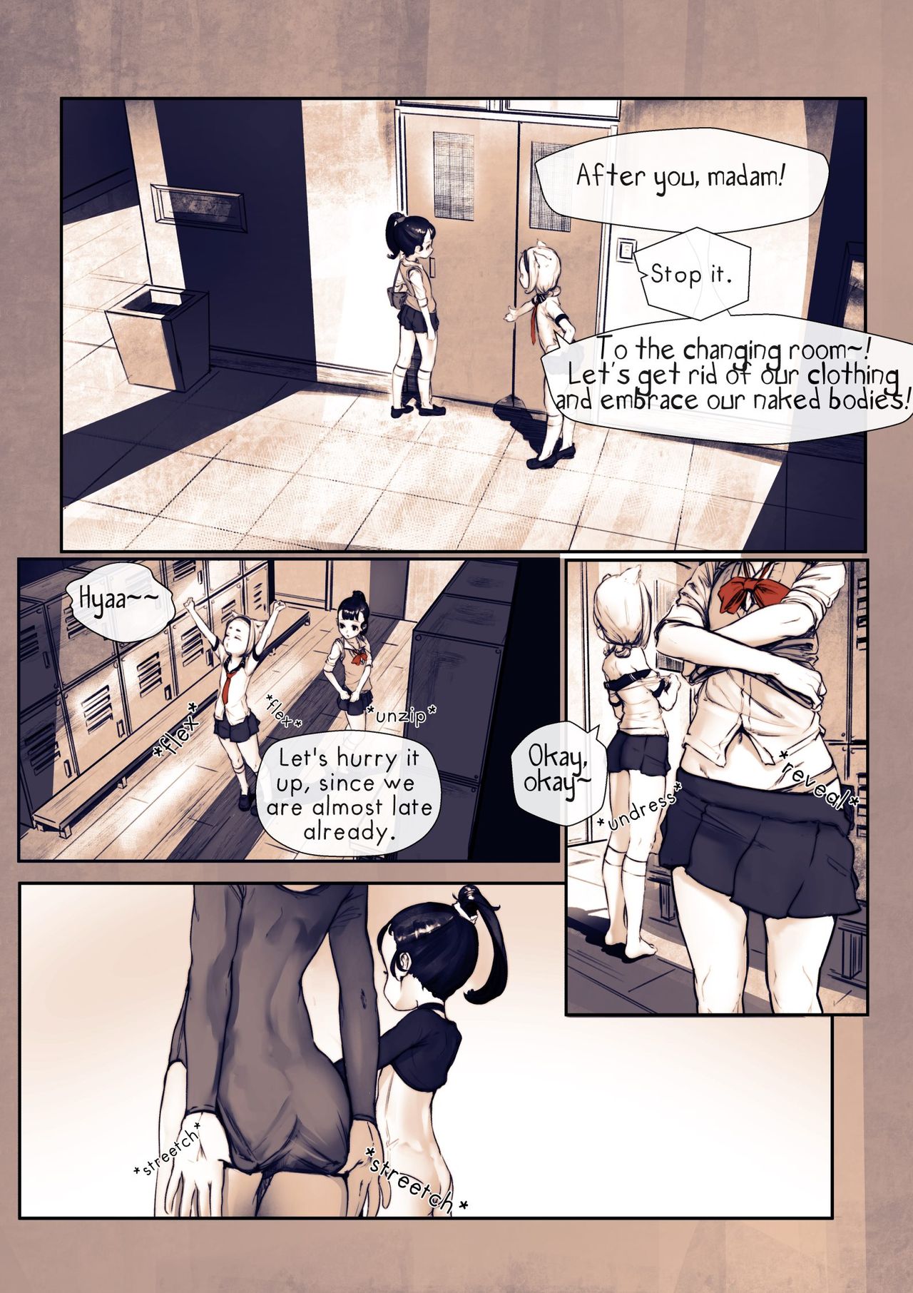 Hey... Teacher... Can you give us a ballet lesson? page 9 full