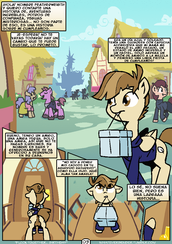 Flock Together...Birthday / Ellos se Juntan en Cumpleaños page 3 full