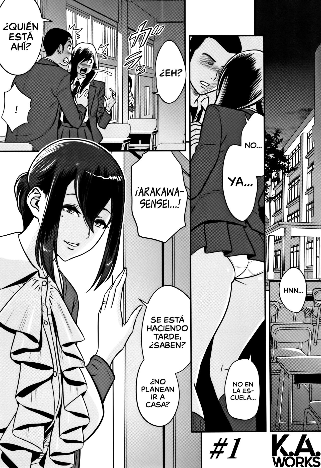 Dankon Sousai ~Hitozuma Kyoushi ga Netorareru made no Kiroku~ page 7 full
