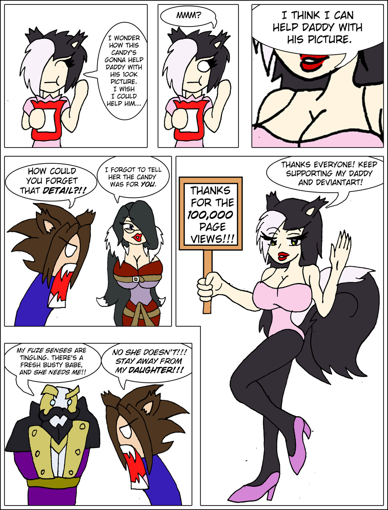 ARTIST SoraWolf7 page 5 full