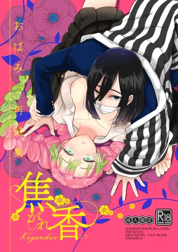 (Nichirin Kitan 9) [Kura-Shiki (Kamiya Suika)] ObaMitsu Sairokushuu Kogarekou (Kimetsu no Yaiba) [Sample] cover