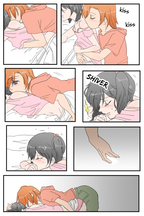 Honoka to Nico-chan ga Love ChuChu shiteru dake no Manga dayo! | A Manga where Honoka and Nico-chan only do kissy kissy lovey dovey stuff! page 6 full