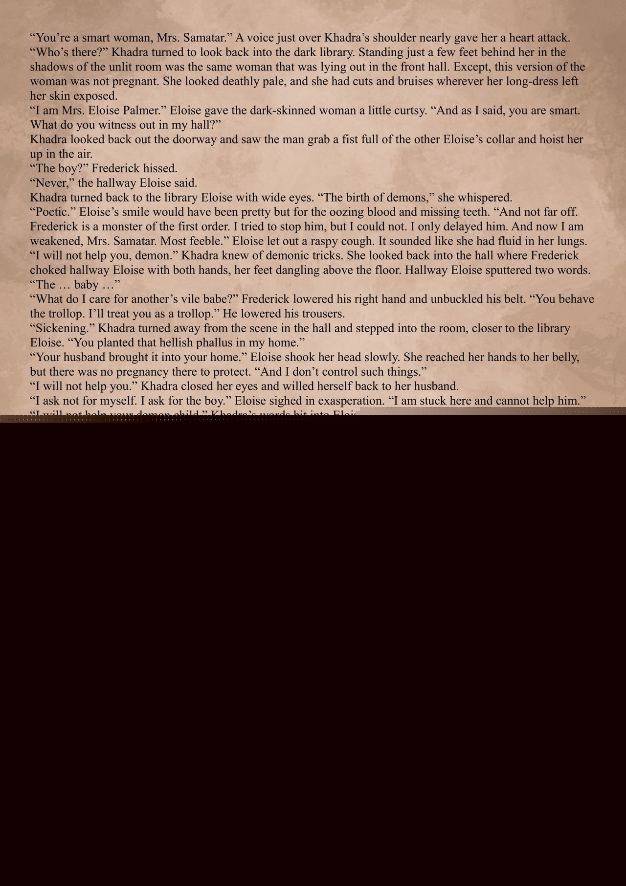 The Haunting of Palmer Mansion Chapter 10 page 12 full