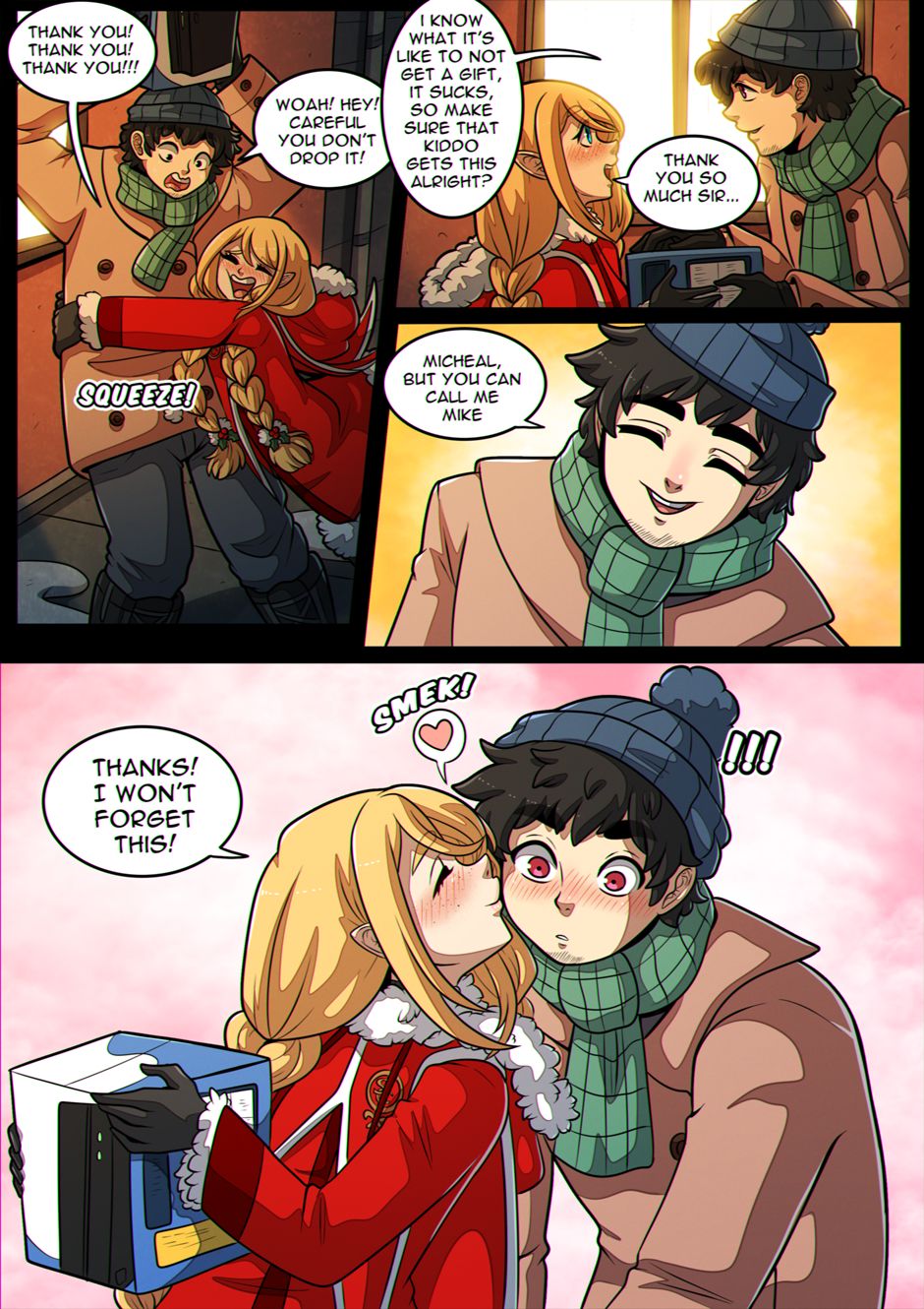 A Holly Holidays page 10 full