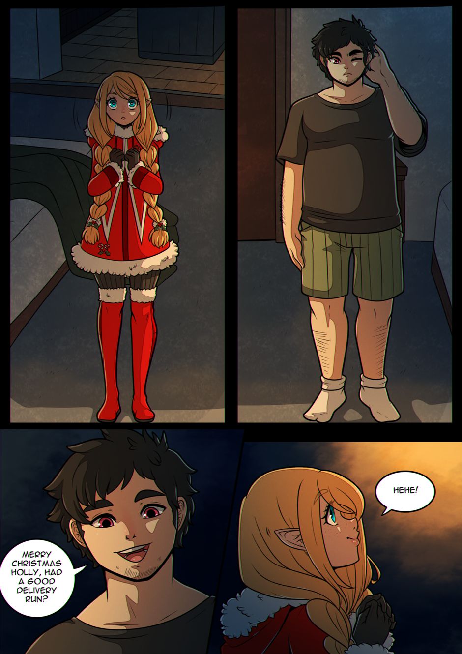 A Holly Holidays page 6 full